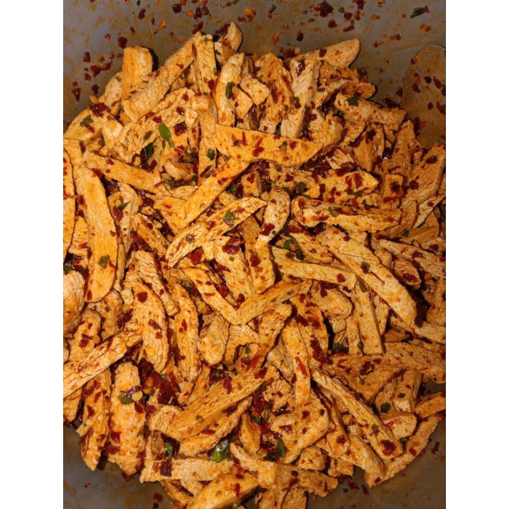 

Basreng pedas daun jeruk