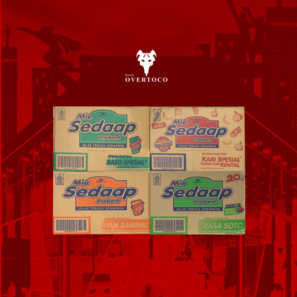 Mie sedap bermacam varian