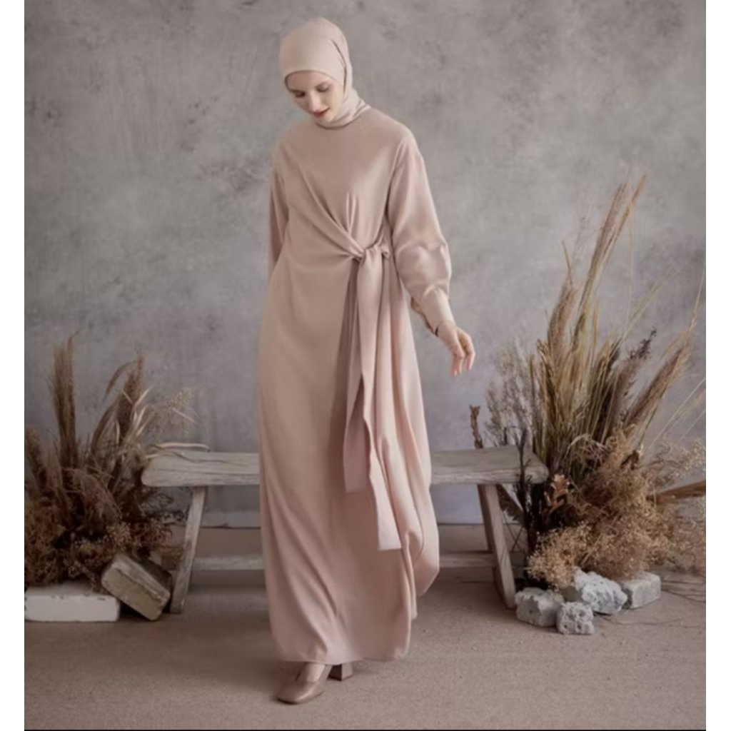 [Preloved] Shanjana by Aska Label - Gamis Wanita Dress Muslim