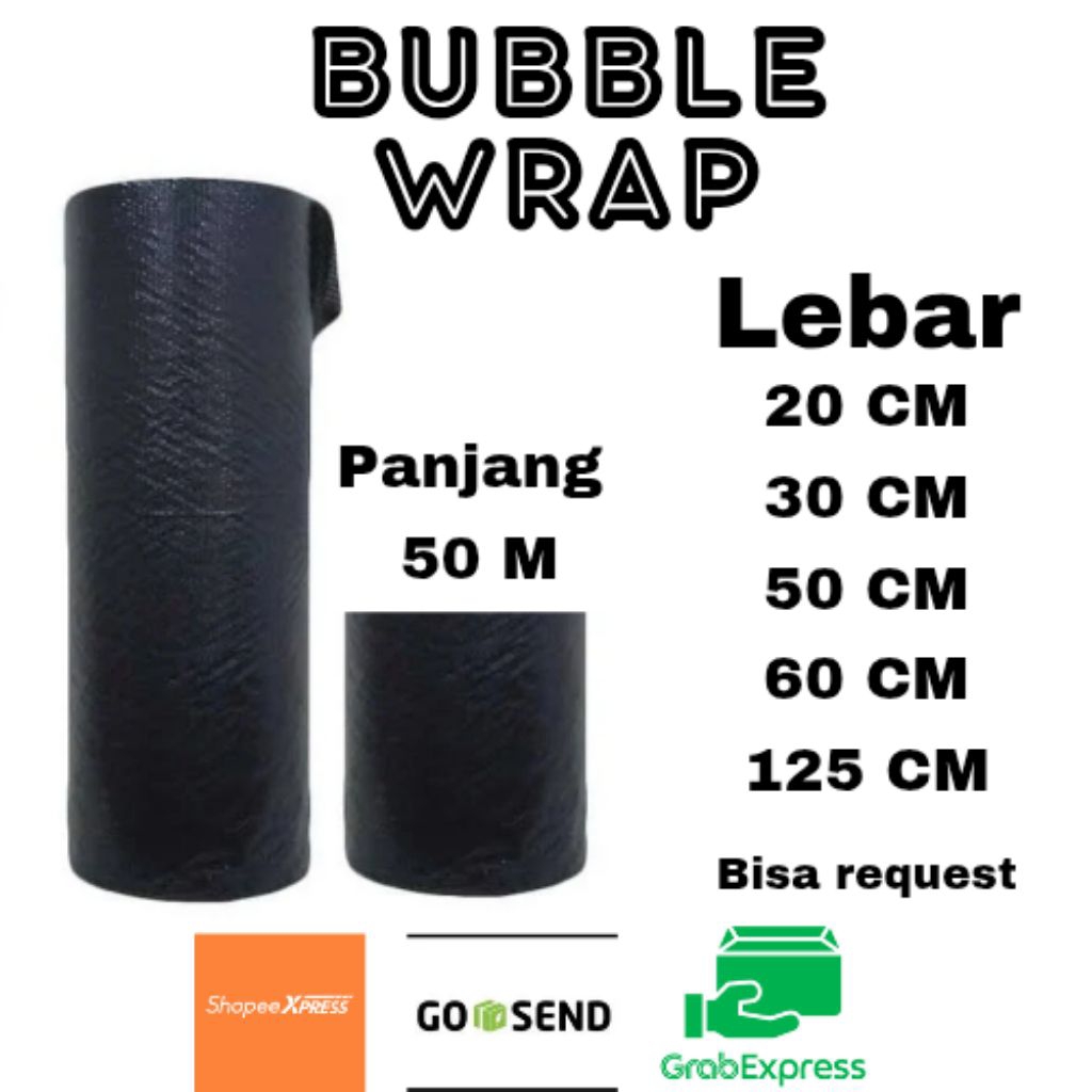 

Bubble wrap kualitas premium 125 x 50 m