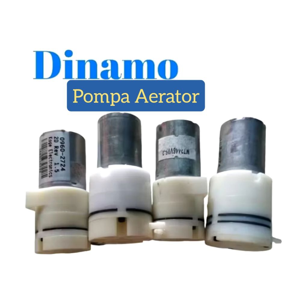 Dinamo Pompa Air - Aerator 3V sampai 12V