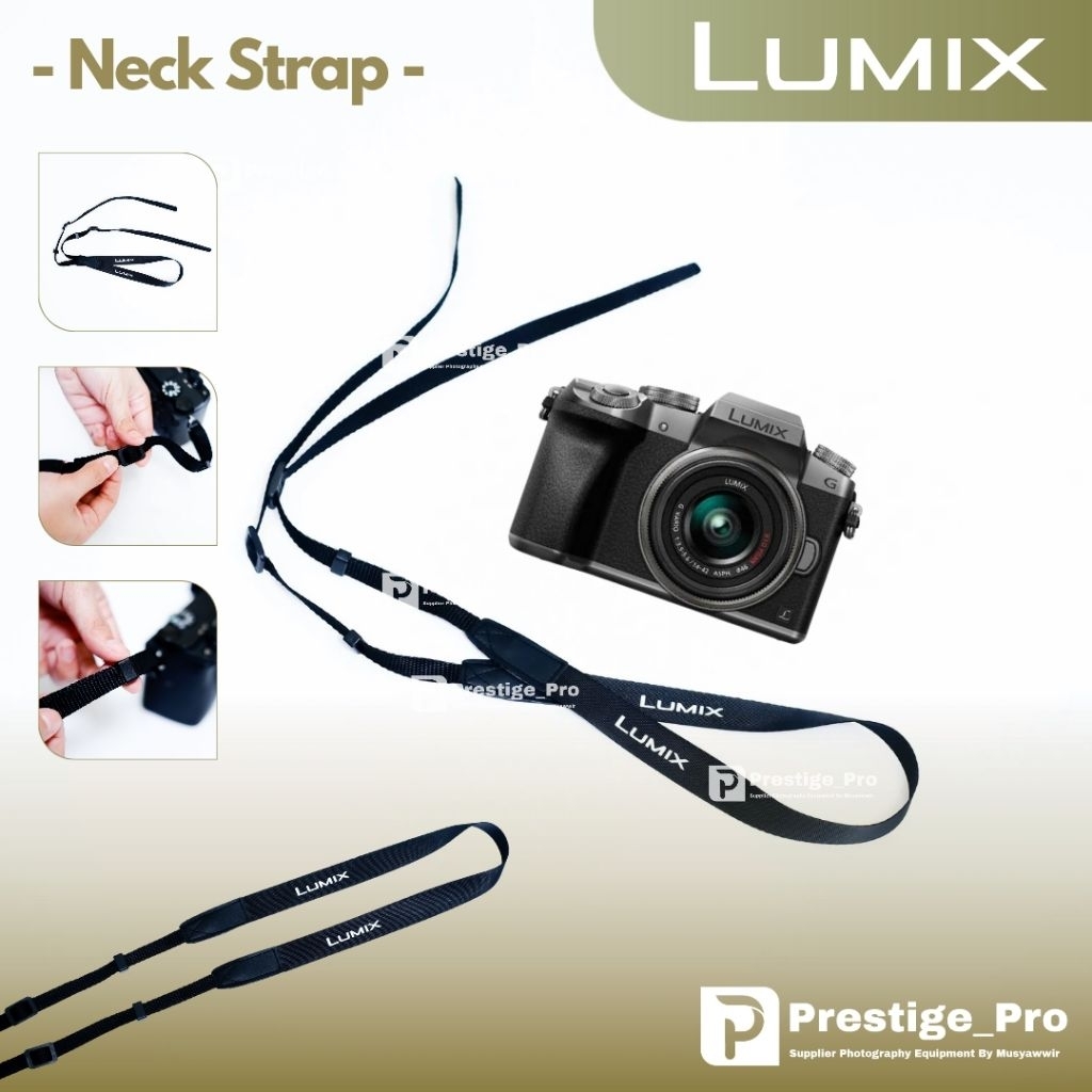 Strap Tali Kamera Lumix - Tali Strap Lumix - Tali Strap Kamera Lumix G7 G85 GX85 Dan Lumix Lainnya