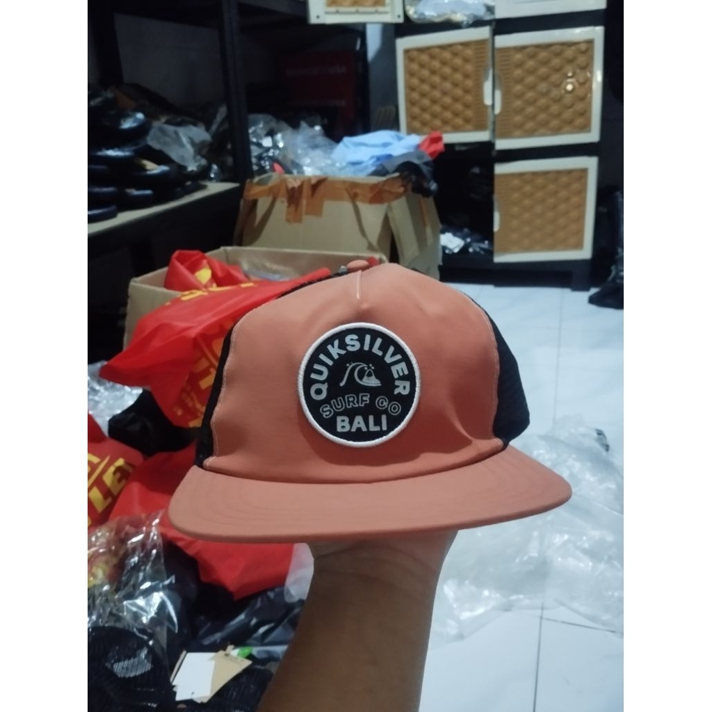 topi quiksilver ib timeless spin bali cap original