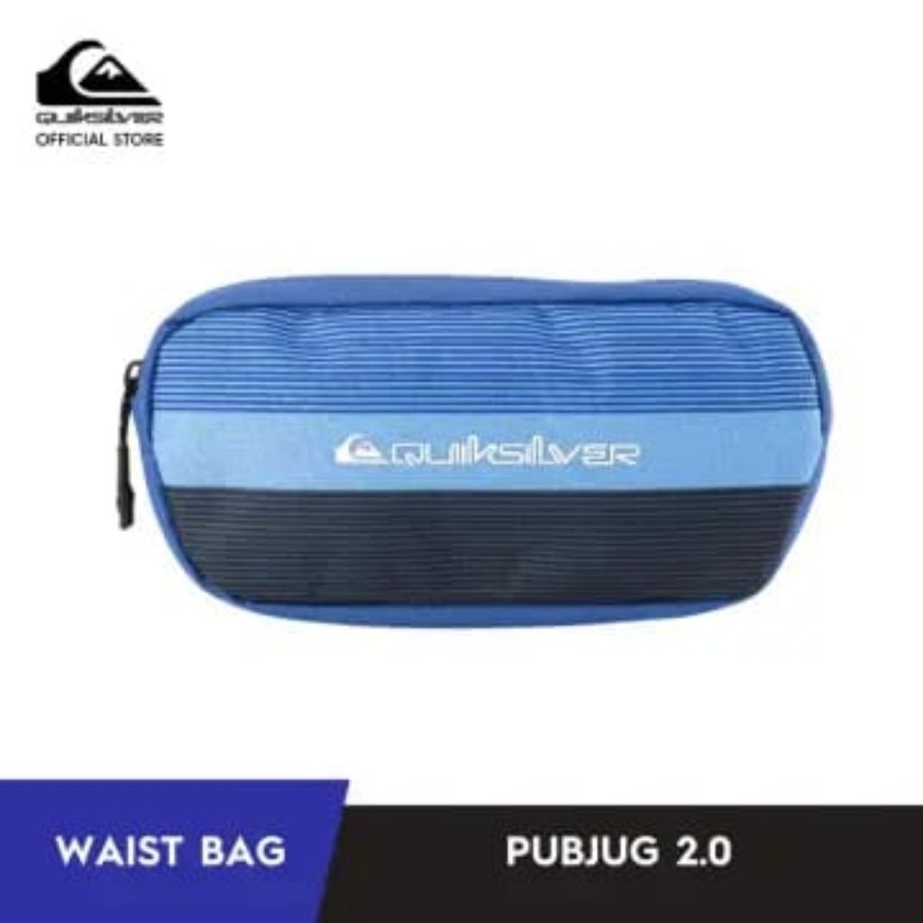 tas pinggang quiksilver pubjug 2.0 waistbag original