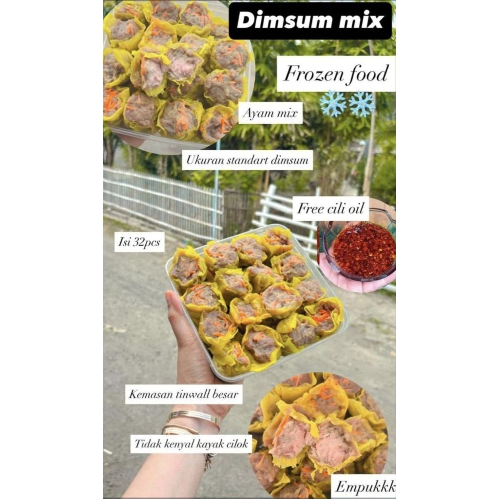 

(FROZEN) Dimsum Gemoy Isi 32