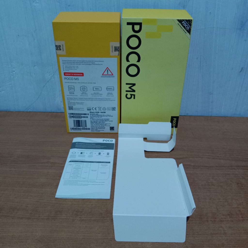 BOX HP POCCO M5 DUS KOTAK HP ORIGINAL ASLI