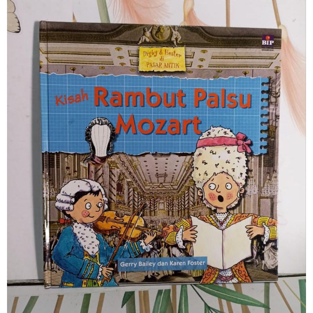 jual preloved kisah rambut palsu mozart