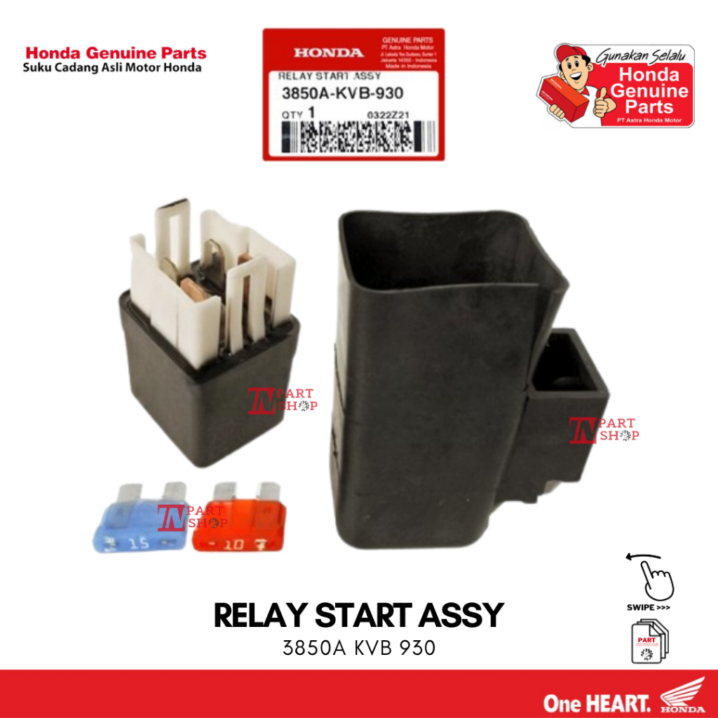 Relay Starter (Relay Start Assy) - Vario 110 Karbu / 3850A-KVB-930
