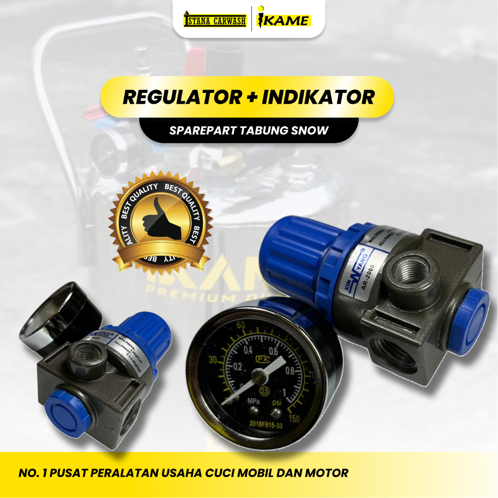Regulator Tabung Salju Snow Wash IKAME
