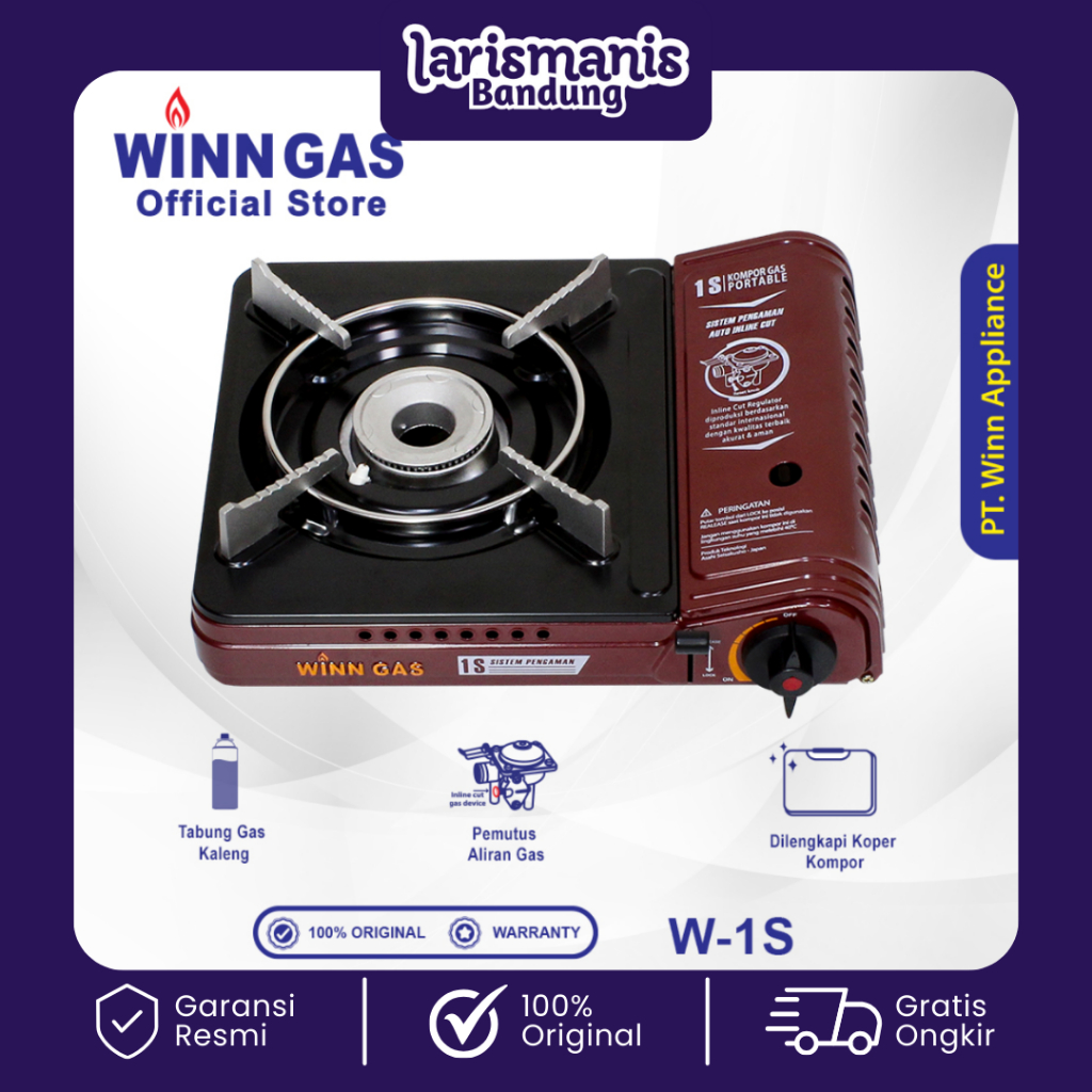 Winn Gas Kompor Gas Portable W-1S