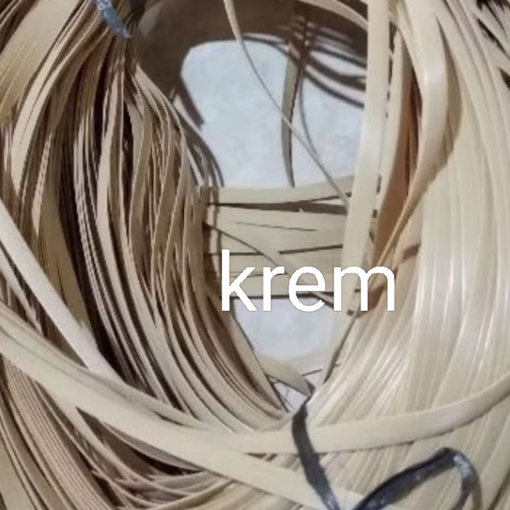 Bahan Anyaman Rotan Sintetis Pipih/Gepeng/Lesio Sintetis Co