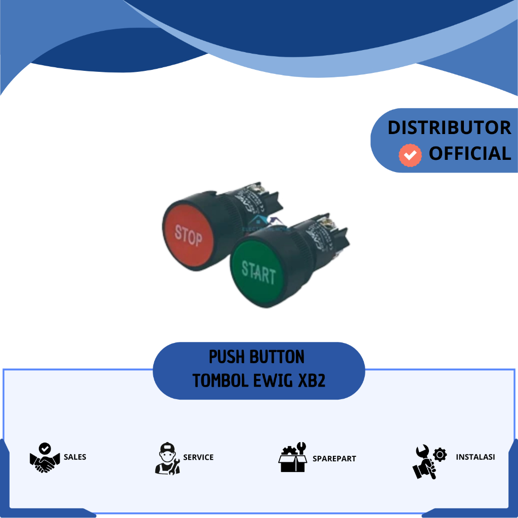 PUSH BUTTON TOMBOL EWIG XB2 START STOP