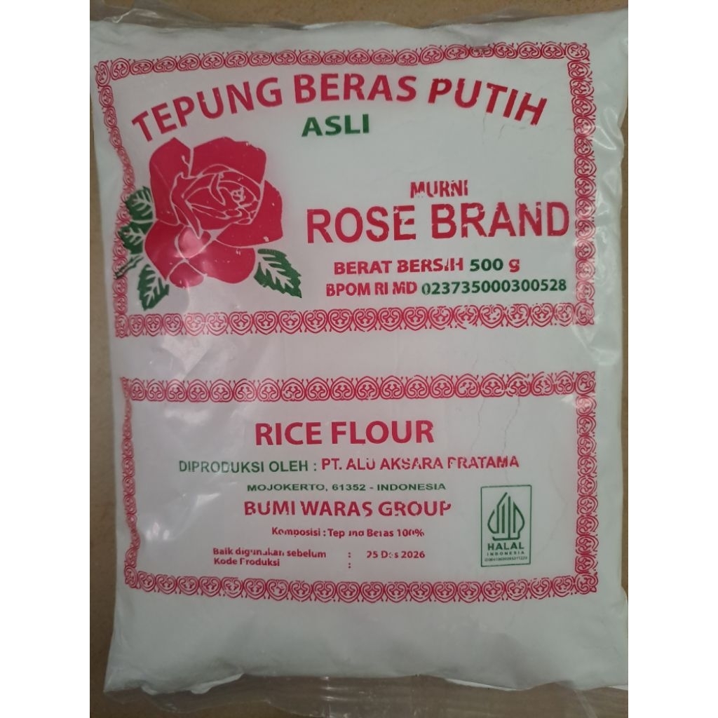 

Rose Brand Tepung Beras 500g