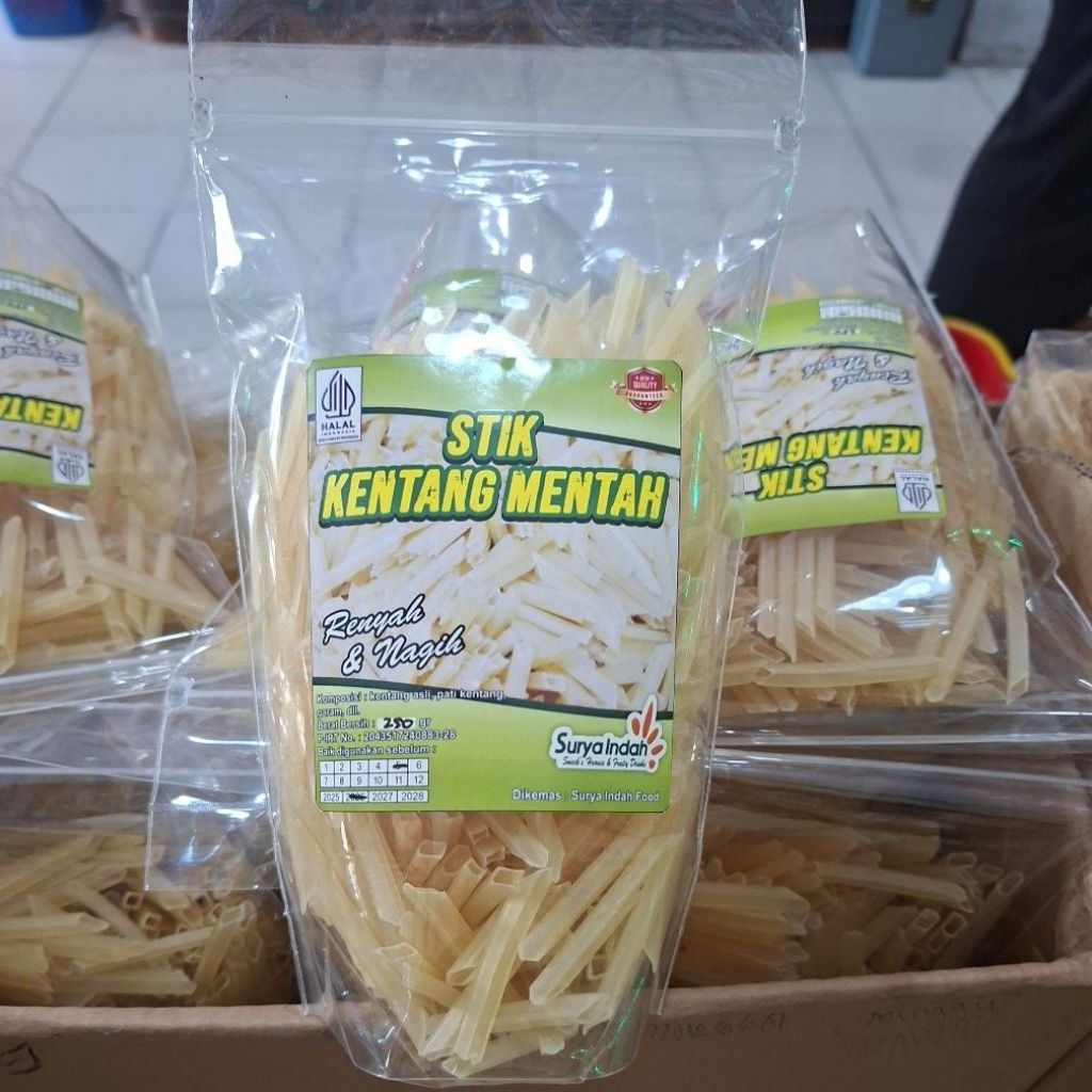 

Stik Kentang Mentah 250gr dijamin renyah dan enak