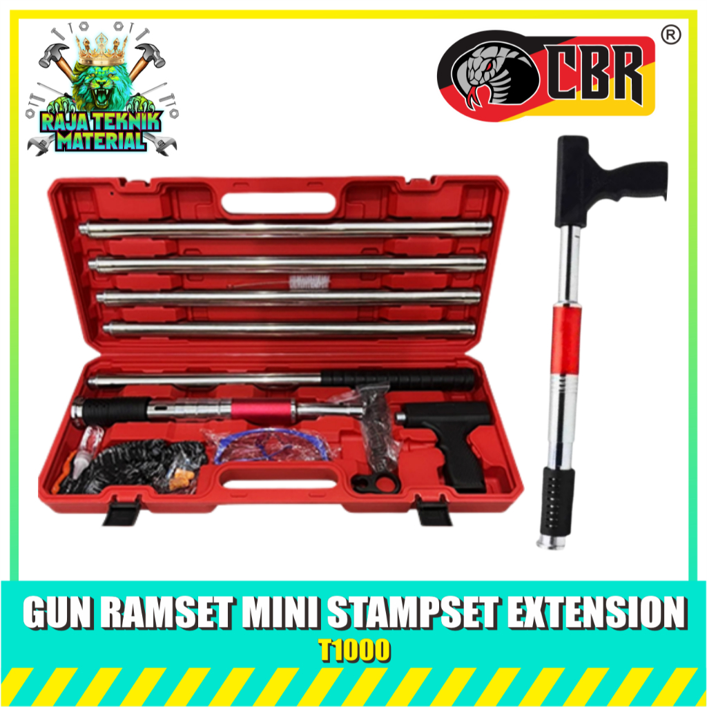 CBR Gun Ramset T1000 – Ramset Mini Extension Alat Tembak Beton Panjang