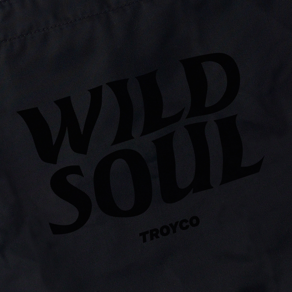 Troy Company Totebag Black Wild Soul - Tas Tote bag Hitam TB 3293