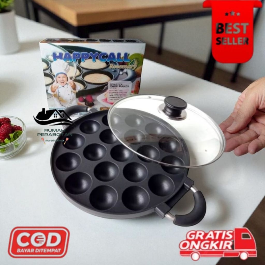 [RP] Cetakan kue apem, takoyaki, dan pukis happy call
