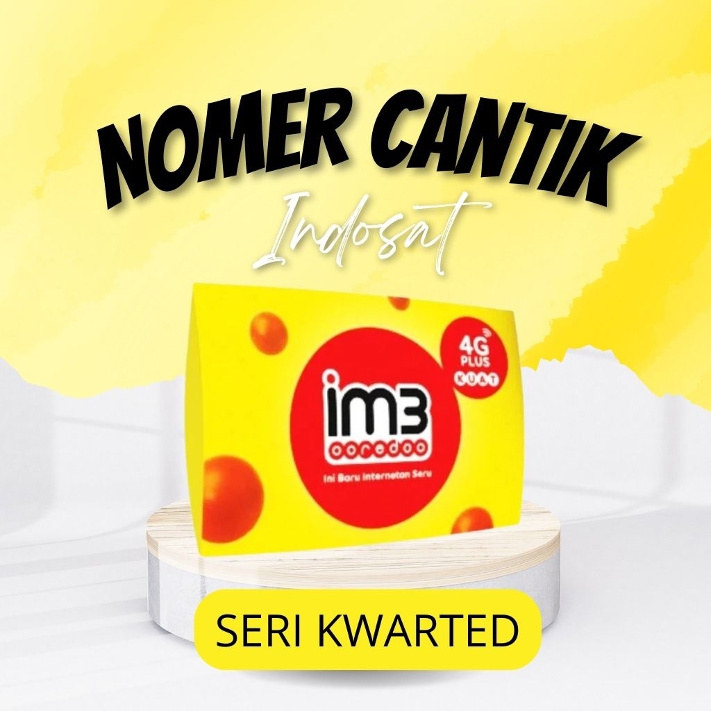 PERDANA NOMOR CANTIK INDOSAT SERI KWARTED