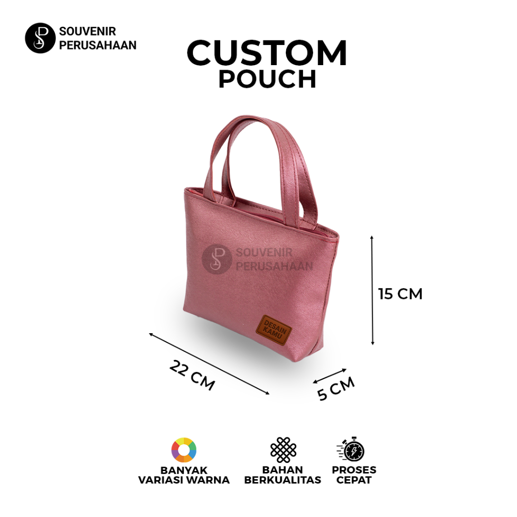 Souvenir Perusahaan Tas Wanita Elegan Bahan Prada Gliter Murah Premium Totebag Custom Bermanfaat Cus