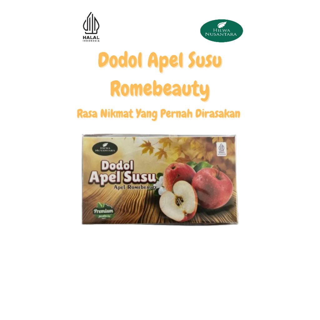 

Dodol Apel Romebeauty Khas Kota Batu