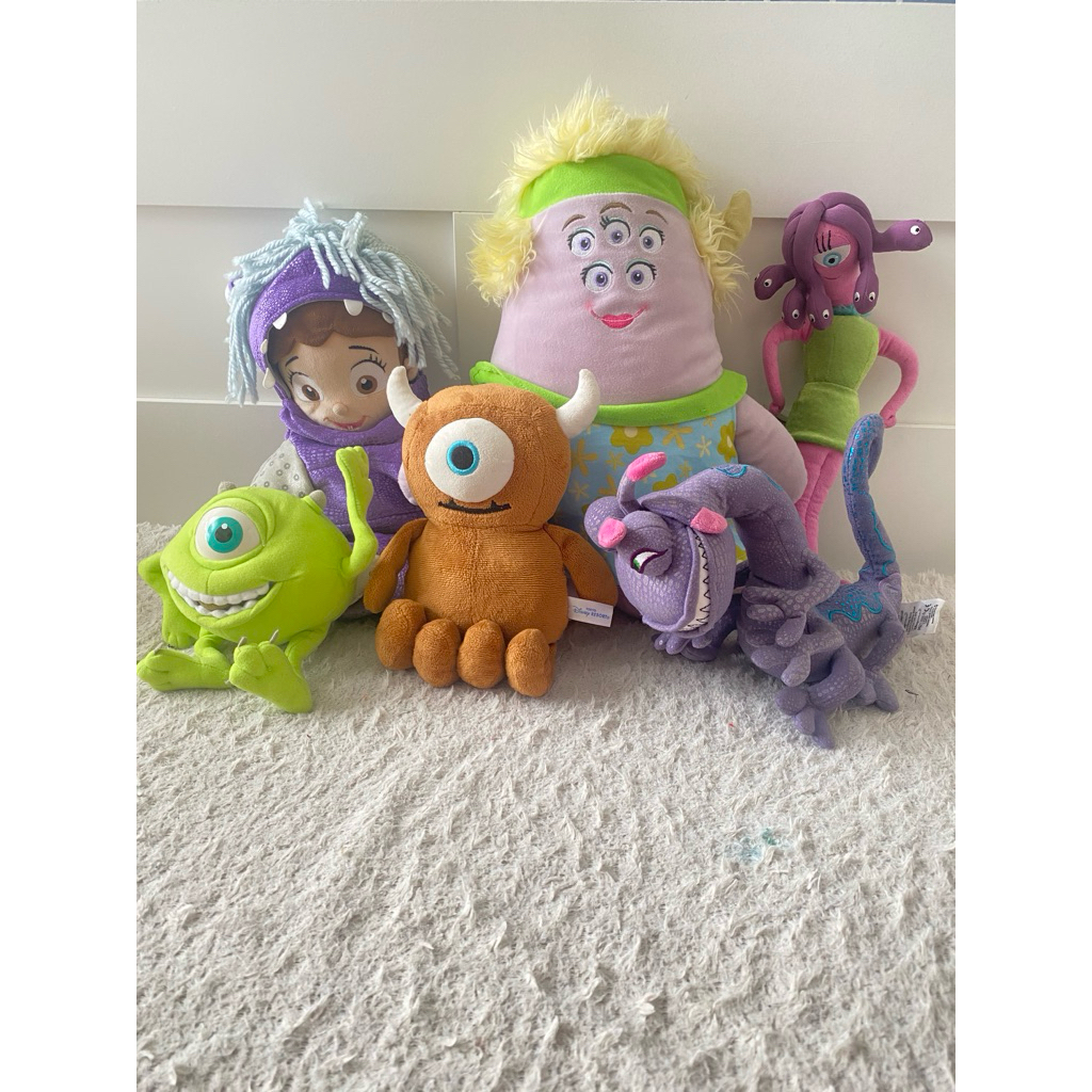 Boneka Monster Inc dan Monster University Celia, Randall, Boo