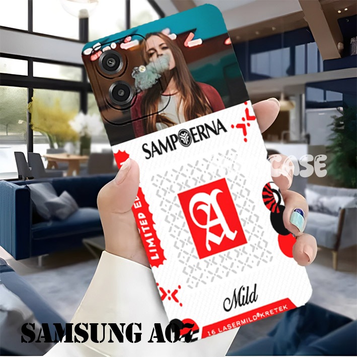 SOFTCASE Samsung A07 A17 A16 A15 A14 A13 A12 A11 Casing motif rokok Lentur Procamera bumper case hp[