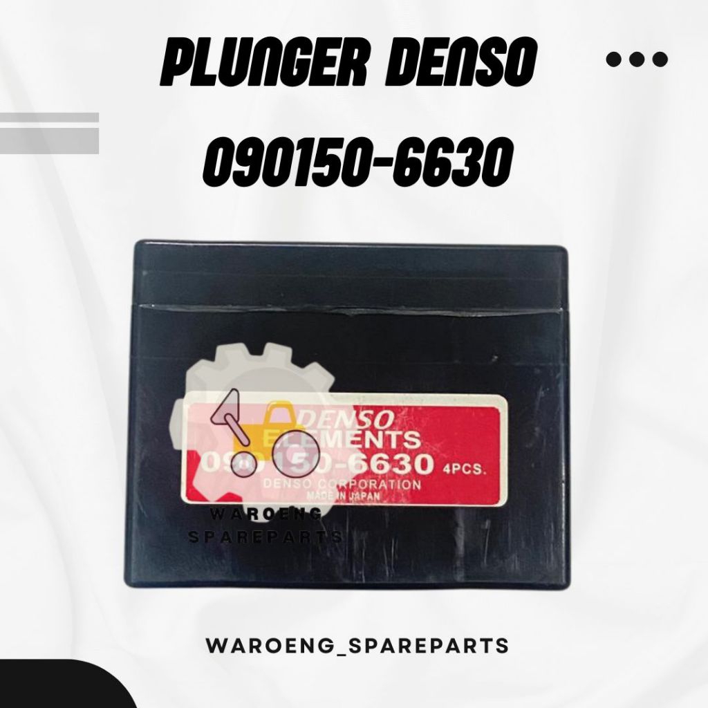 Plunger Denso 090150-6630 ORI Denso Plunyer