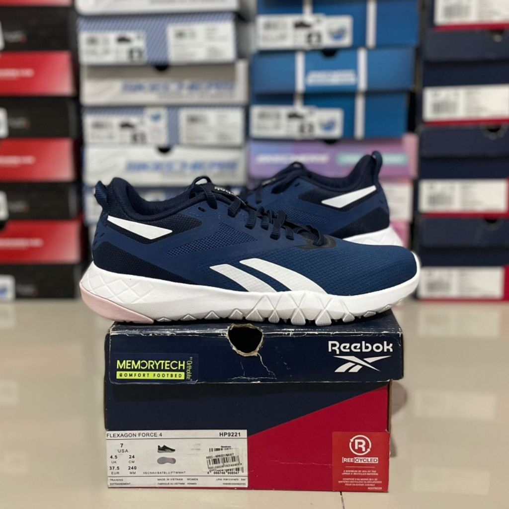 REEBOK FLEXAGON FORCE 4 NAVY ORIGINAL SALE