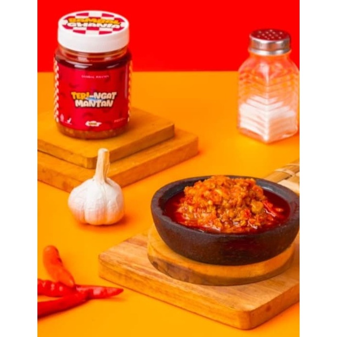 

Sambal Ikan Teri Super Pedas Enak Ghania Botol 170 gr