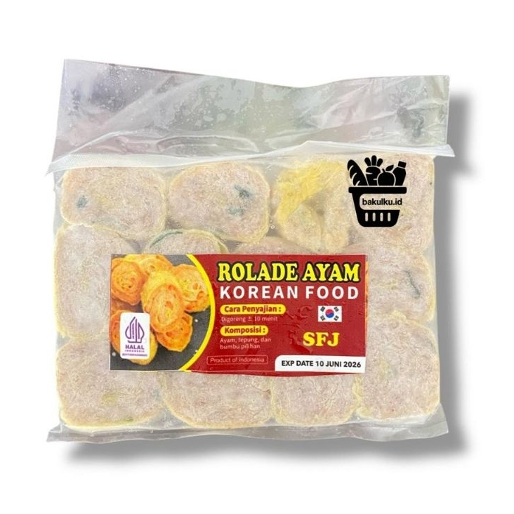 

Rolade Ayam Chicken Roulade korean food isi 12pcs