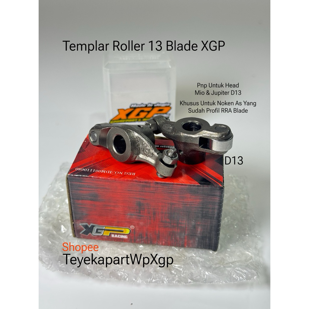 TEMPLAR TEMLAR HONDA BLADE RRA HONDA BLADE XGP RRA MIO JUPITER XGP DIAMTER D 13 ORIGINAL