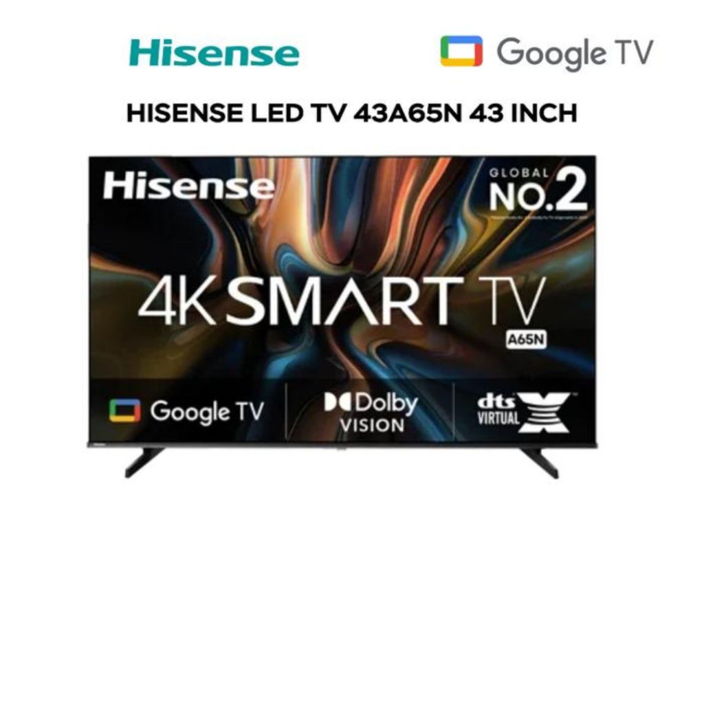 GOOGLE TV HISENSE 43A65N