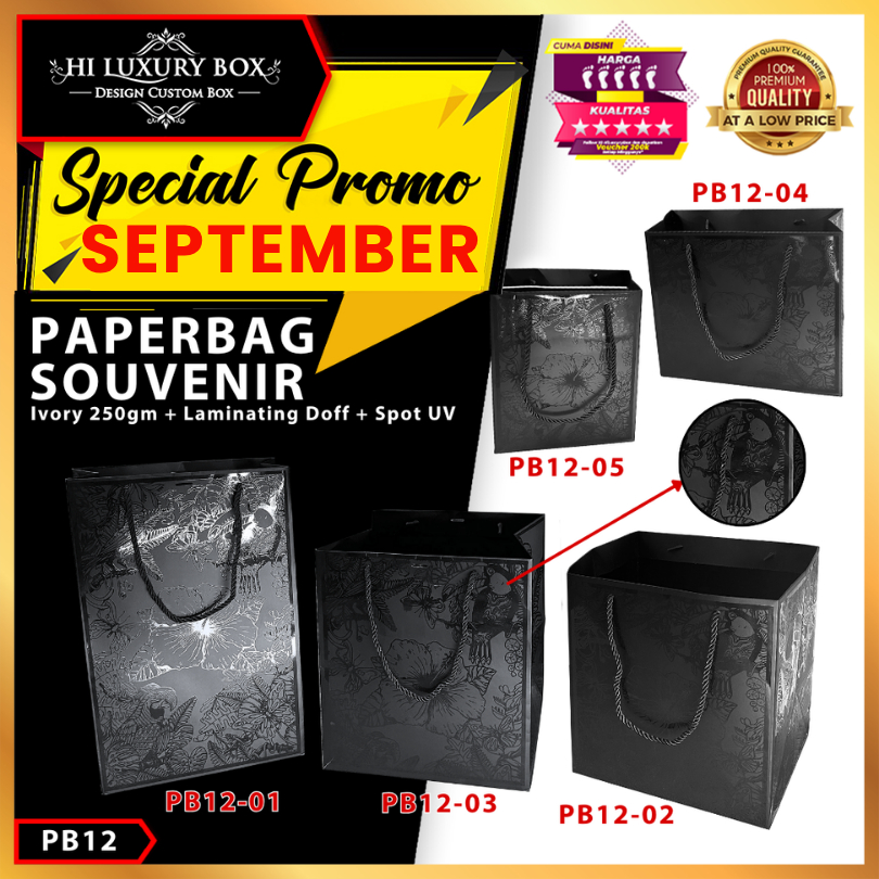 

Paper Bag Hadiah Jumbo / Premium Gift Bag / Tas Kado Jinjing / PB12