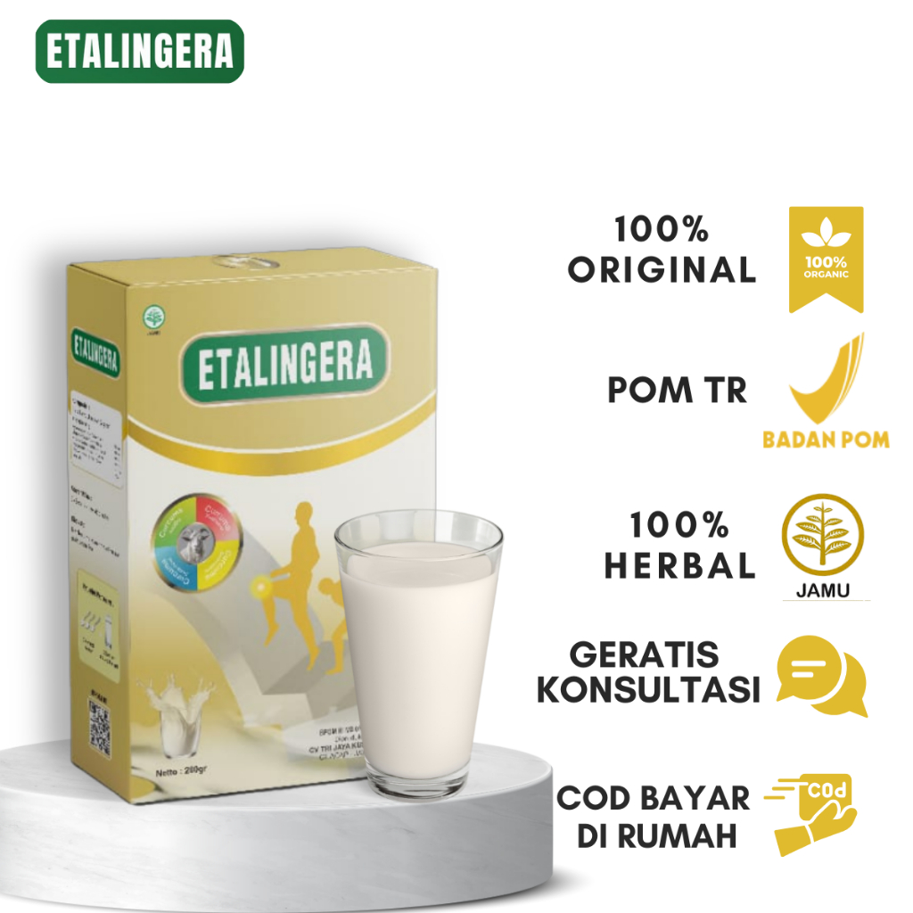 

ETALINGERA Susu Kambing Etawa Bubuk 250gr Redakan Pegal Linu Nyeri Sendi
