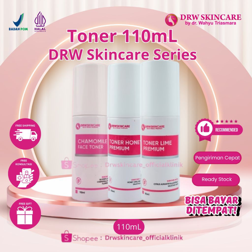 Toner Lime untuk Kulit Berminyak DRW SKINCARE