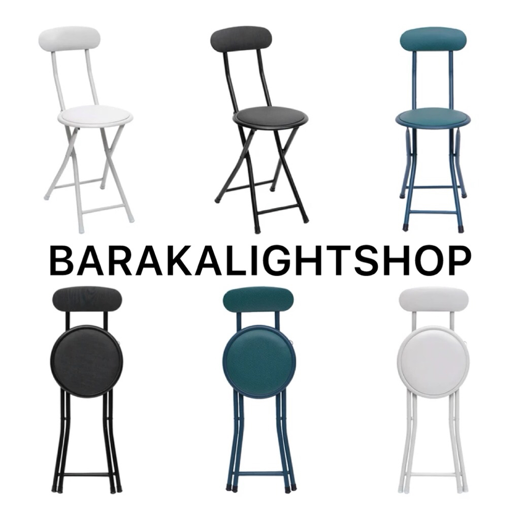 SELMA ACE VERLIN KURSI LIPAT SHOLAT & SERBAGUNA KULIT/ACE SELMA VERLIN FOLDING CHAIR BLACK/ACE KURSI