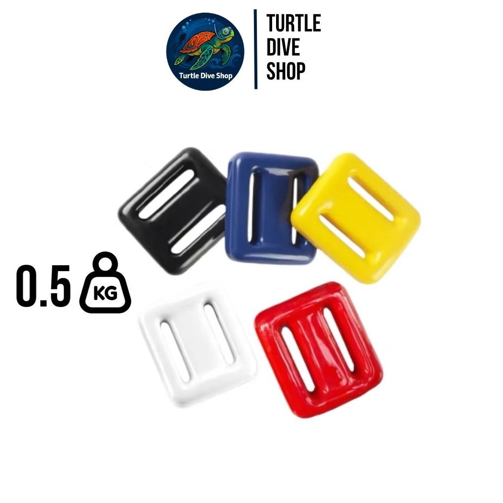 Weight Timah Pemberat 1/2 Kg pemberat diving pemberat freedive pemberat selam timah pemberat diving 