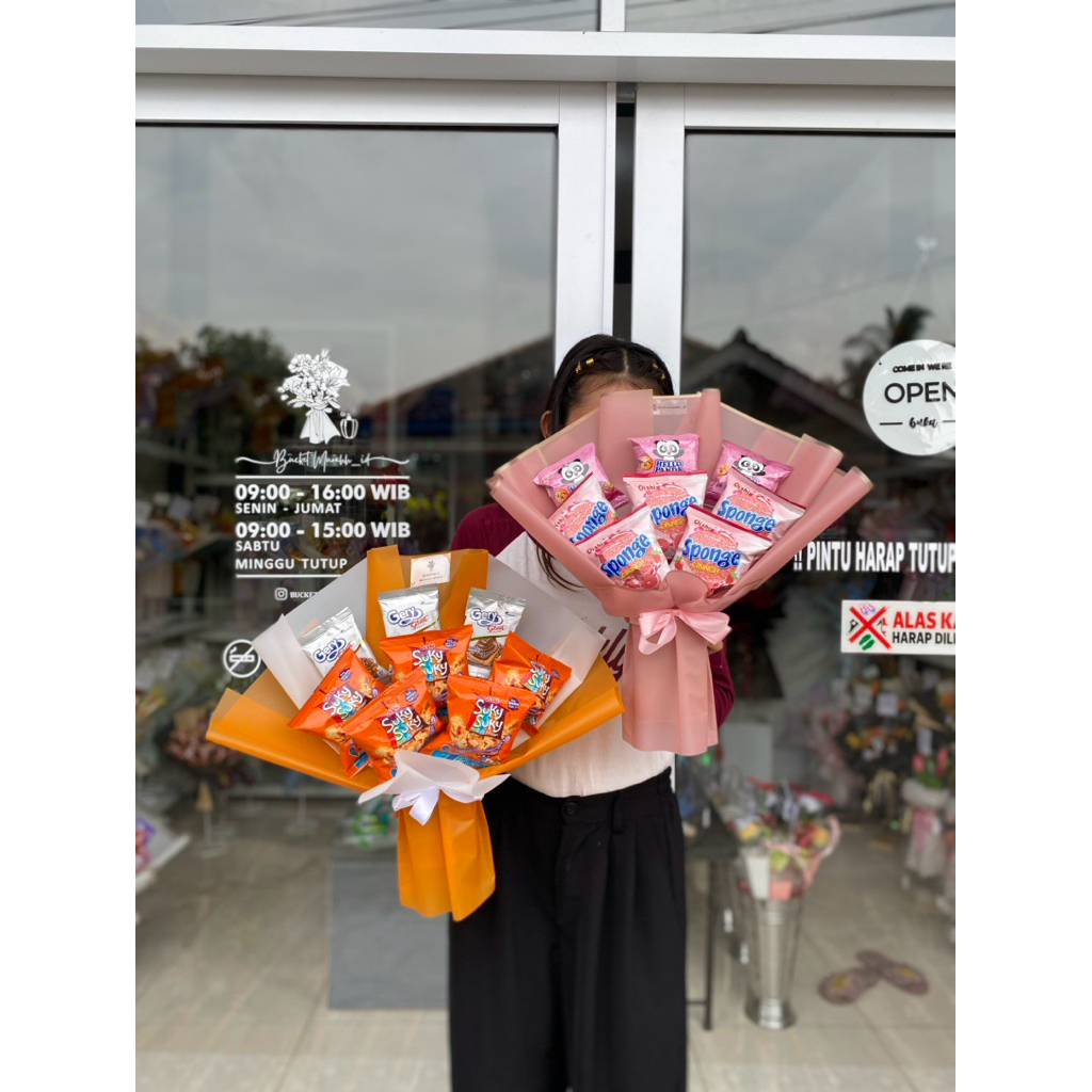 

READY NO PO PO / BUCKET SNACK/ bouquet /bucketmurahh