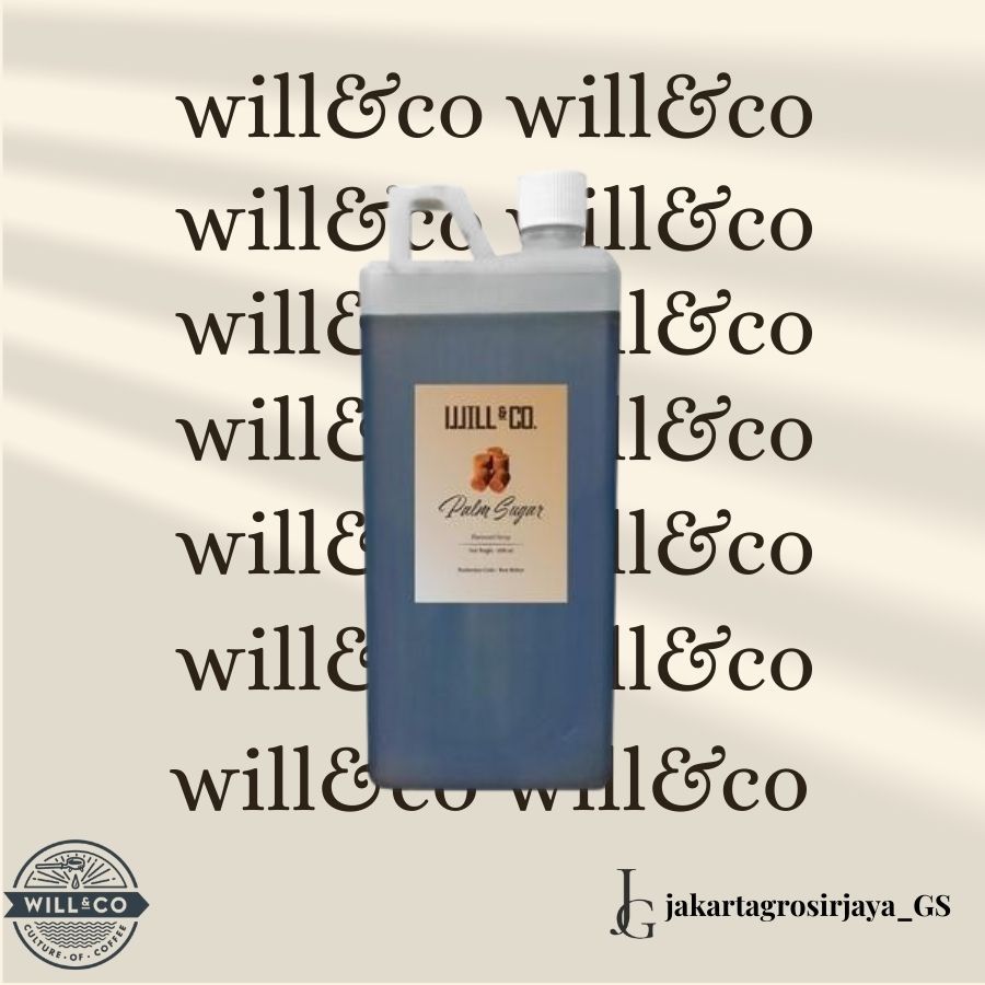 

Will&Co Palm Sugar Signature 1Liter - Gula Aren Cair