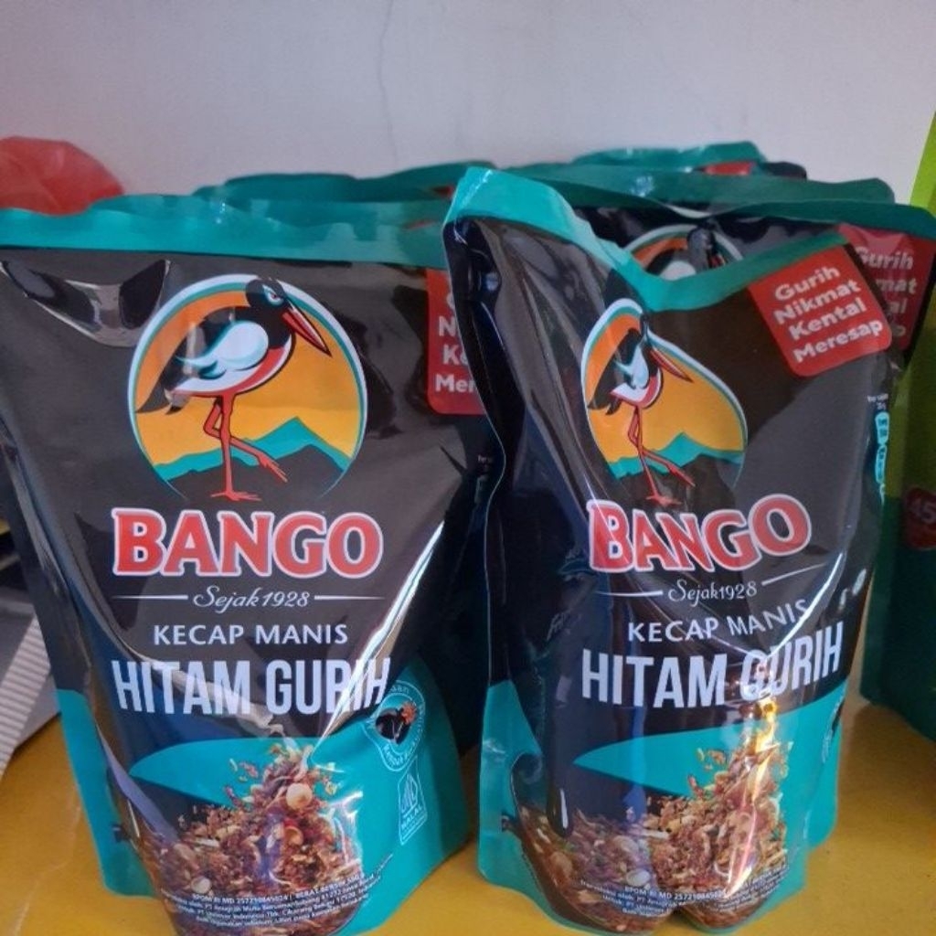 

KECAP BANGO (kecap manis hitam gurih) 550g