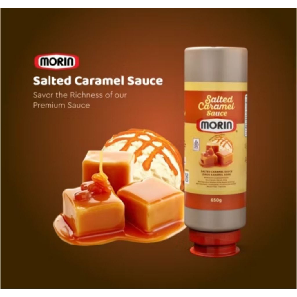 

Morin Salted Caramel Sauce 650gr