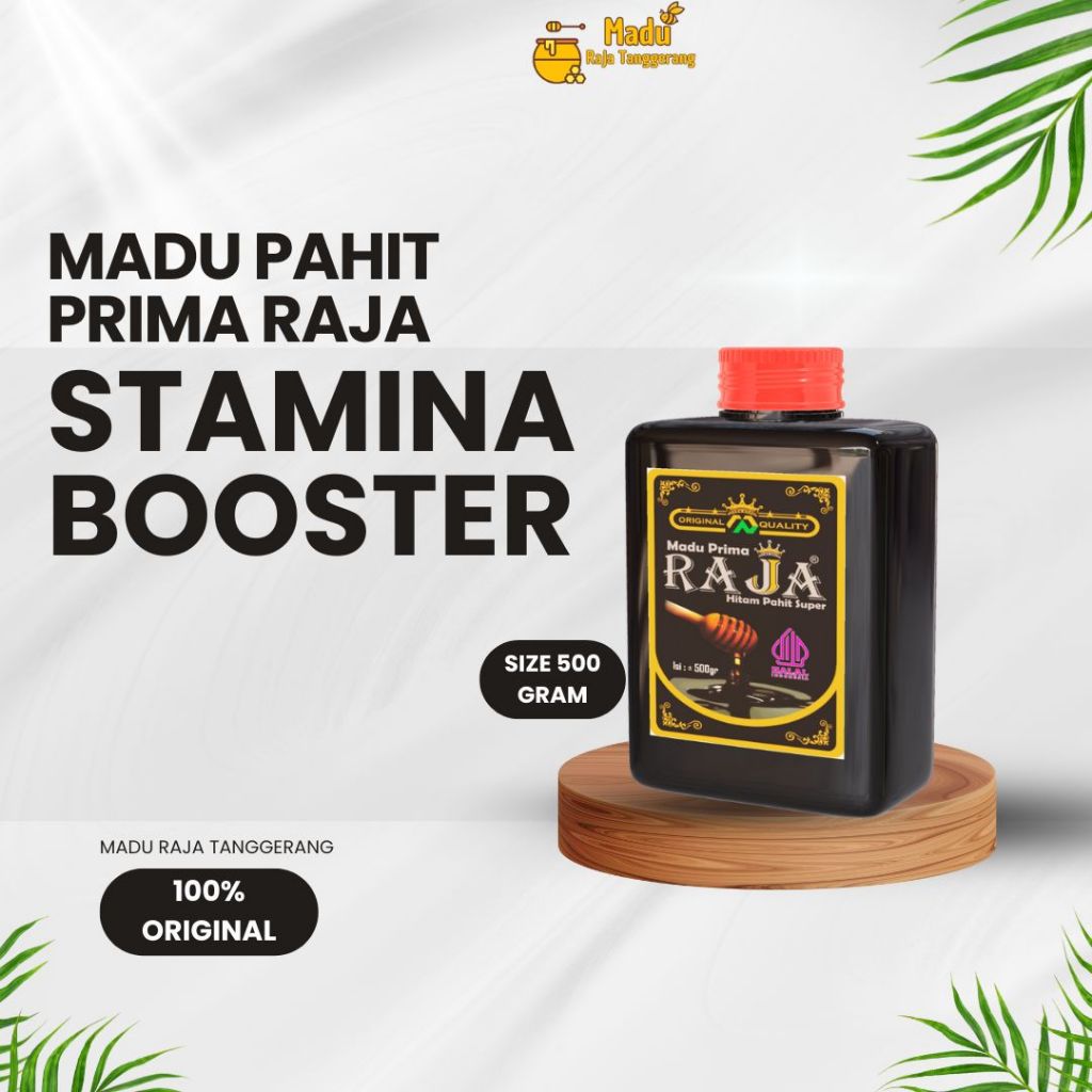 

Madu Prima Raja Hitam Pahit Super 500g Nyeri Sendi Untuk Stamina Booster 100% original