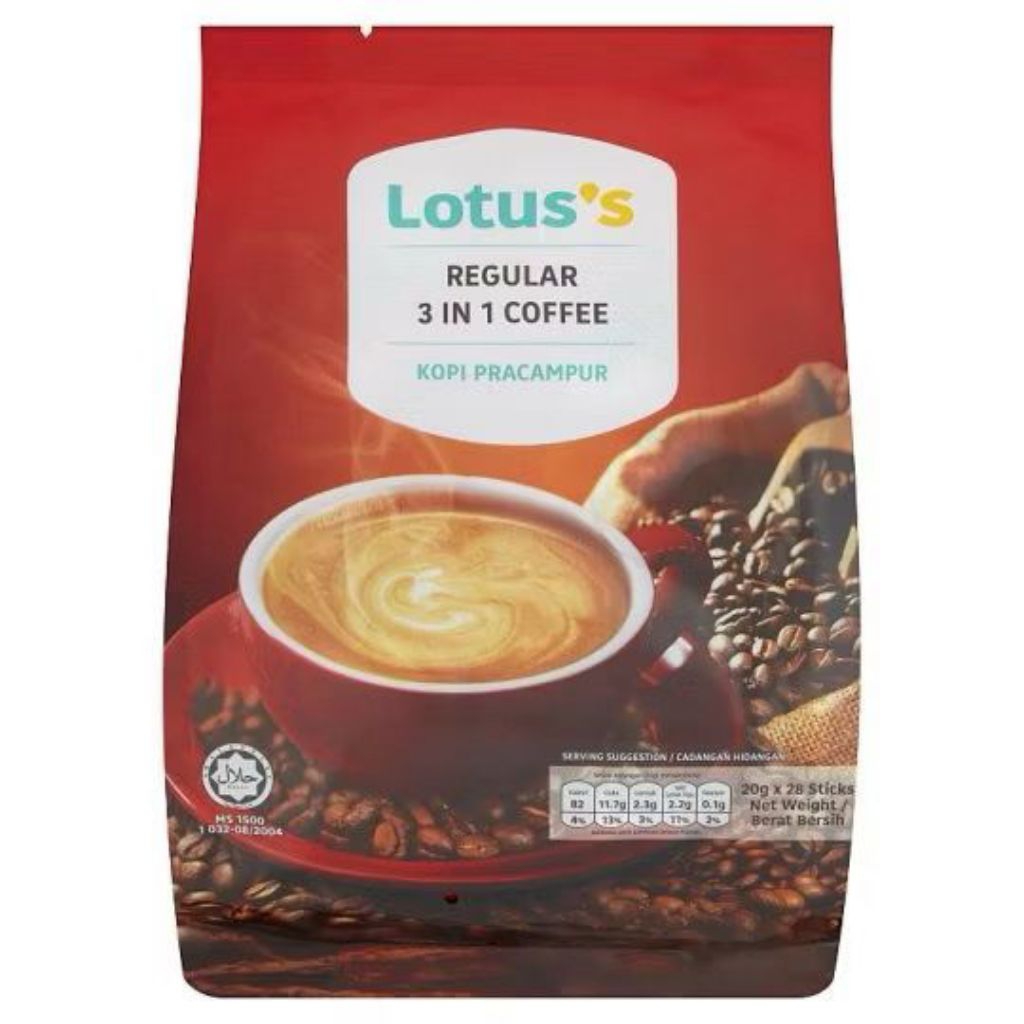 

LOTUS'S REGULER 3IN1 COFFEE