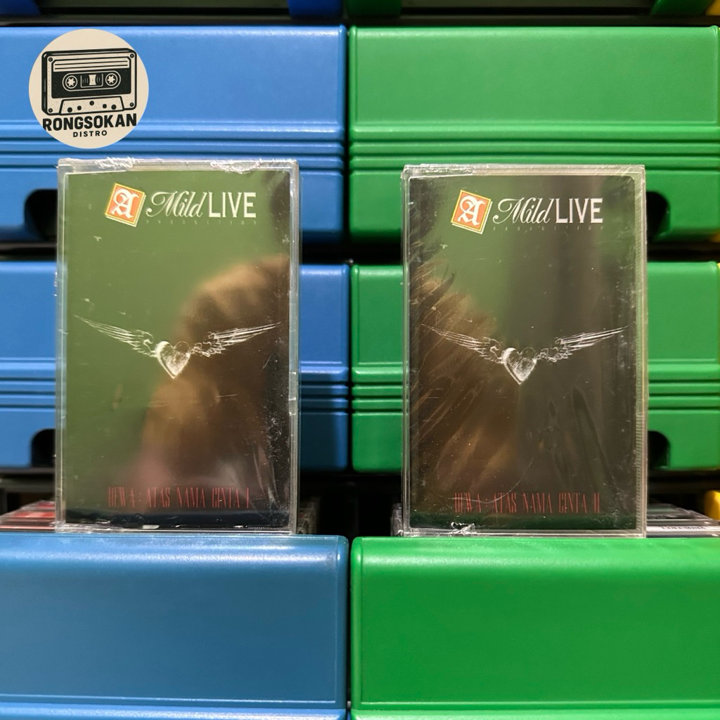 Kaset Pita DEWA ATAS NAMA CINTA I & II DOUBLE CASSETTE (AQUARIUS)