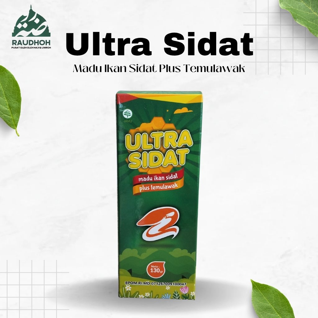 Ultra Sidat Madu Ikan Sidat Plus Temulawak