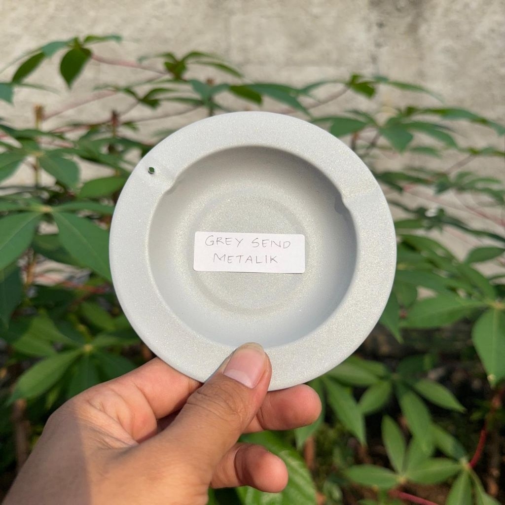 Cat Powder Coating Grey send Metalic