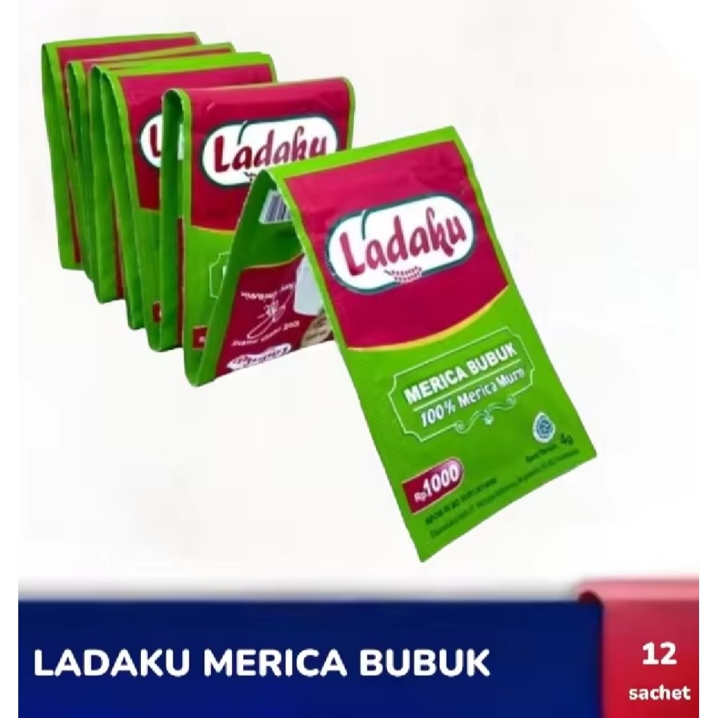 

TERMURAAAHHH LADAKU Merica Bubuk/Merica Bubuk/Ladaku Renceng/12sachet