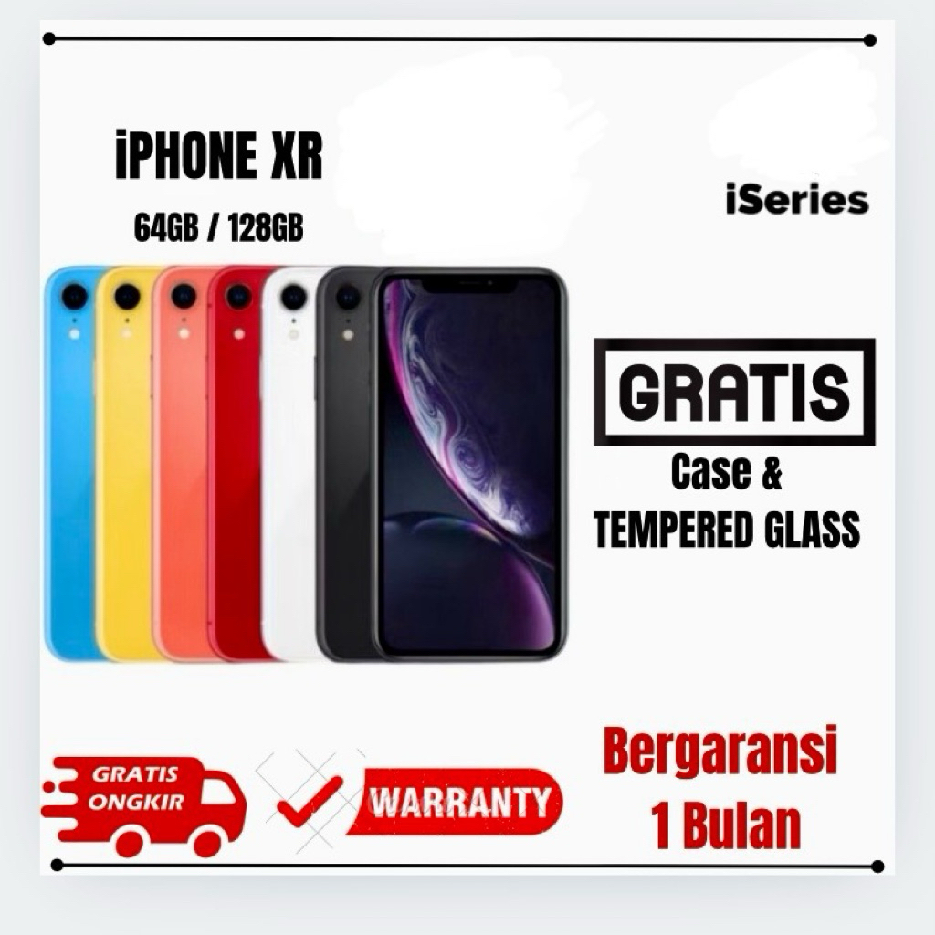 iPhone XR 64GB 128GB iBox Resmi Original