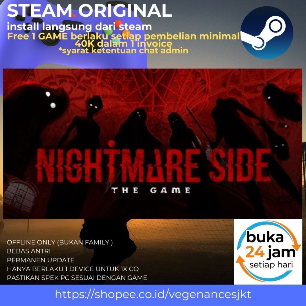 Nightmare Side: The Game PC Game Original + Latest