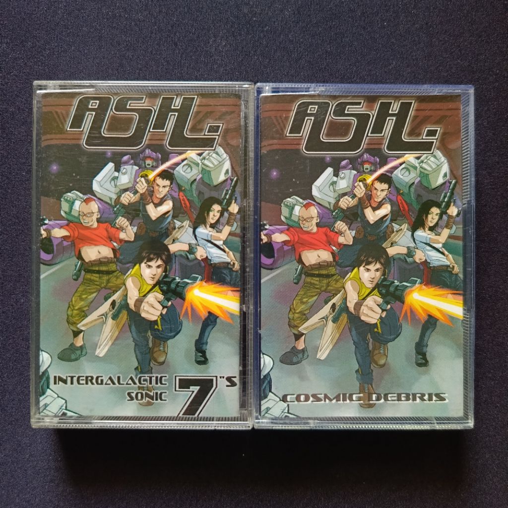 Kaset Ash - Intergalactic Sonic 7"s (Double Cassette)